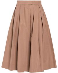 Fedeli - Light Midi Skirt Cotton - Lyst