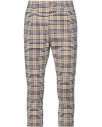 Daniele Alessandrini Cropped Trousers - Brown
