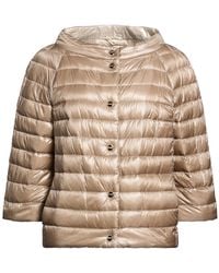 Herno - Taupe Puffer Polyamide - Lyst