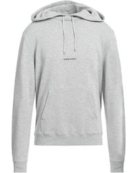 Sweat-shirt Coton Saint Laurent pour homme en coloris Noir Homme Vêtements Articles de sport et dentraînement Sweats 