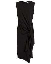 Rebel Queen - Midi Dress Polyester, Viscose, Elastane - Lyst