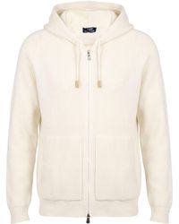 Barba Napoli - Cardigan Virgin Wool, Viscose, Cashmere - Lyst