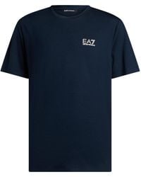 EA7 - T-Shirt Viscose, Polyamide, Elastane - Lyst