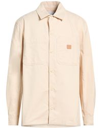 Maison Kitsuné - Cream Jacket Cotton - Lyst
