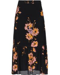 McQ 3/4 Length Skirt - Black