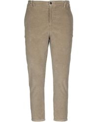 Daniele Alessandrini - Khaki Pants Cotton, Elastane - Lyst