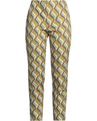 Maliparmi - Lime Pants Polyester, Elastane - Lyst