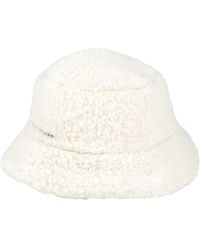 Isabel Marant - Ivory Hat Wool, Virgin Wool, Polyamide - Lyst