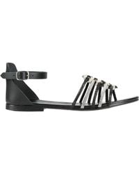 Divine Follie - Sandals Leather - Lyst
