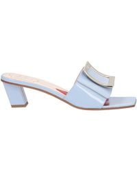 Roger Vivier - Sky Sandals Leather - Lyst