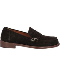 STEFANO TEMA - Loafers Leather - Lyst