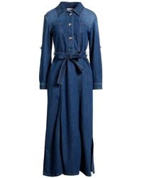 Marella - Maxi Dress Cotton, Polyester, Lyocell, Elastane - Lyst