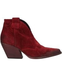 Elena Iachi - Ankle Boots Leather - Lyst