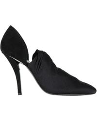 Giorgio Armani - Pumps Leather, Textile Fibers - Lyst