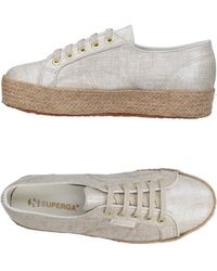 superga white platform espadrilles