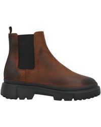 Hogan - Ankle Boots Leather - Lyst