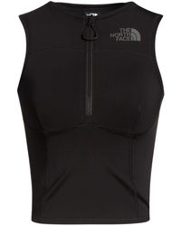 The North Face - Top Polyester, Elastane - Lyst