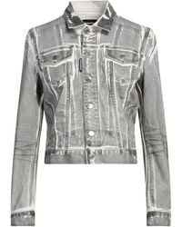 DSquared² - Denim Outerwear Cotton, Elastane - Lyst