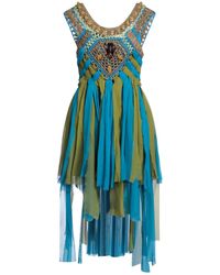 Alberta Ferretti - Mini Dress - Lyst