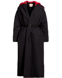 Plan C - Coat Polyamide, Wool - Lyst