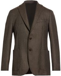 Tombolini - Dark Blazer Virgin Wool - Lyst