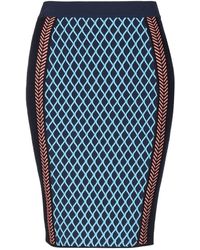 Versace Gonna ginocchio - Blu