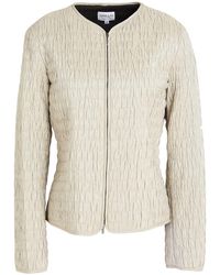 Armani Collezioni - Jacket Silk, Virgin Wool, Cashmere, Elastane - Lyst