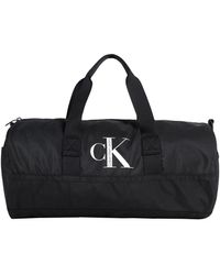 Sac fourre-tout à détail de bande Jean Calvin Klein pour homme en coloris Noir Homme Sacs Sacs de sport 