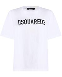 DSquared² - T-Shirt Cotton - Lyst
