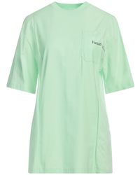 MSGM - T-Shirt Organic Cotton - Lyst