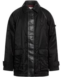 Bally - Coat Recycled Nylon, Lambskin - Lyst