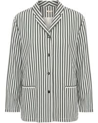 Apuntob - Blazer Cotton, Linen - Lyst