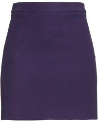 Douuod - Mini Skirt Cotton, Elastane - Lyst