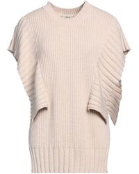 Akep - Cream Sweater Acrylic, Wool, Alpaca Wool, Viscose, Polyester - Lyst