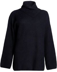 Gentry Portofino - Turtleneck Alpaca Wool, Silk - Lyst