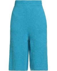 JW Anderson - Shorts & Bermuda Shorts Acrylic, Polyamide, Mohair Wool, Wool - Lyst