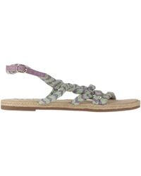 Manebí - Espadrilles Jute, Leather - Lyst