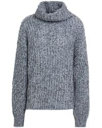 Manila Grace - Turtleneck Acrylic, Mohair Wool, Polyamide - Lyst