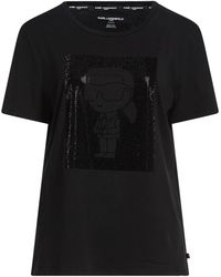 KARL LAGERFELD - T-Shirt - Lyst