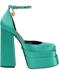 Versace - Pumps Textile Fibers - Lyst