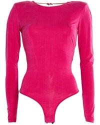 Liu Jo - Bodysuit Cupro, Elastane - Lyst