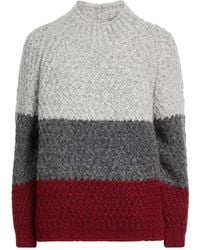 Eleventy - Turtleneck Alpaca Wool, Wool, Polyester - Lyst