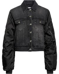 Ganni - Denim Outerwear Organic Cotton, Cotton - Lyst