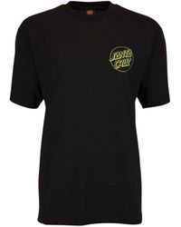Santa Cruz Camiseta - Negro