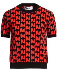 MSGM - Sweater Viscose, Polyester - Lyst