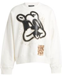 DOMREBEL - Ivory Sweatshirt Cotton - Lyst