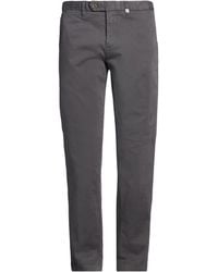 Myths - Charcoal Pants Cotton, Elastane - Lyst
