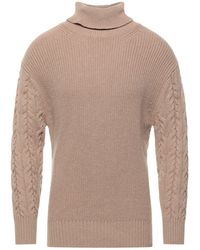 Ballantyne - Camel Turtleneck Cashmere - Lyst