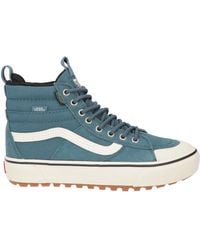 Vans - Slate Sneakers Leather, Textile Fibers - Lyst