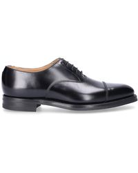 Homme Chaussures Chaussures  à lacets Chaussures Oxford Chaussures à lacets Crockett & Jones pour homme en coloris Noir 